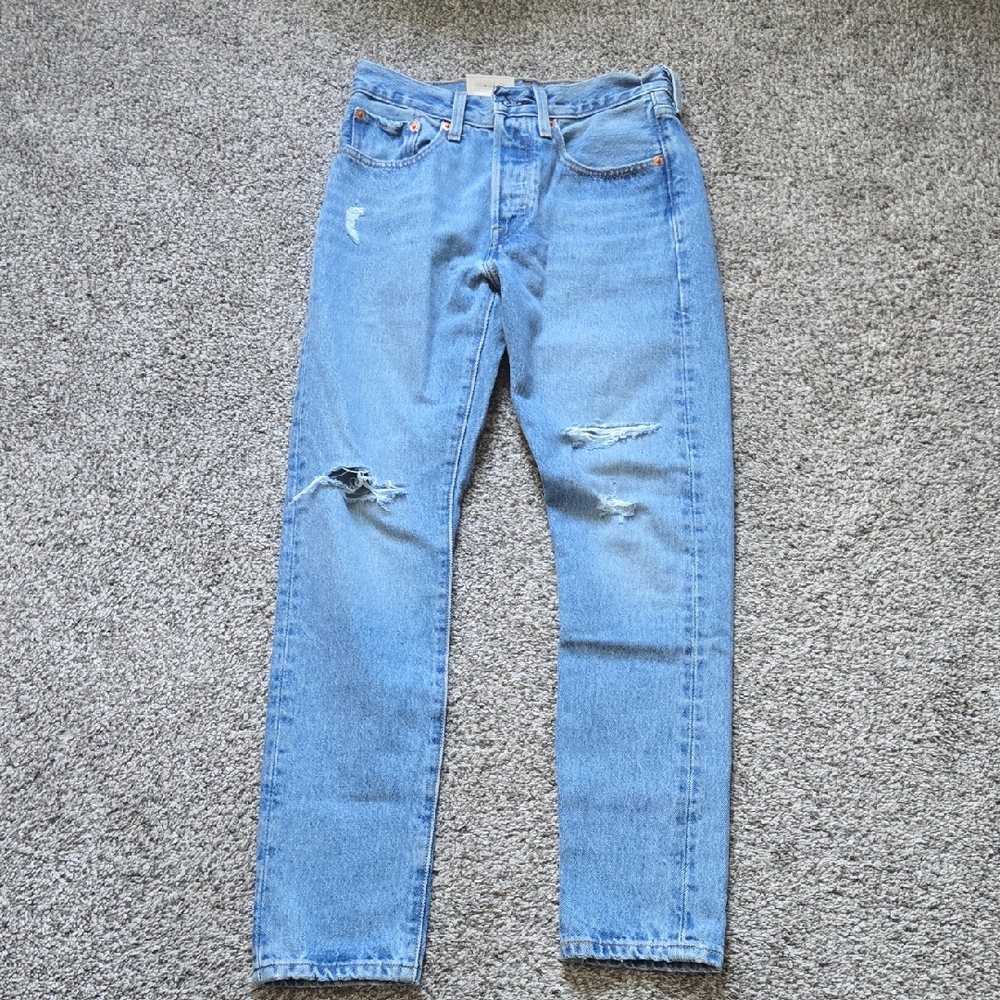 Levis 501 Skinny Filforme Jeans